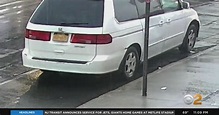 Image shows license plate of suspect in Bronx robbery - CBS New York