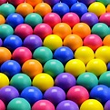 100 pcs Bouncy Balls Bulk 25 mm 1"- Pastel Colored Bouncing Balls Party ...