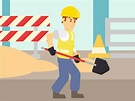 Construction Workers by The Match Design on Dribbble