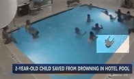 Child Nearly Drowns In A Pool Full Of People | Life Saver Survival Swim