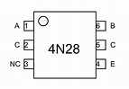 4N28 Optocoupler Pinout, Datasheet, Equivalents Features, 50% OFF