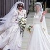 Wedding dresses worn by the royal family of England