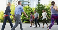 Sidewalk dance: When pedestrians keep stepping in the way
