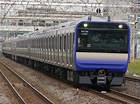【EV-E235系?】E235系J-01+F-01編成がパンタグラフを下ろした蓄電池モードで初の試運転 | Japan-Railway.com