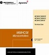 MC908KX8CDWR2 datasheet - MC68HC908KX8, MC68HC908KX2 Hcmos ...