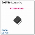 Jasnprosma Fds6990as Sop8 50pcs 30v 7.5a Dual N-channel Fds6990a ...