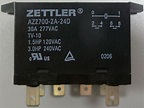American Zettler AZ2700-2A-24D Power Relay 30A 277VAC TV-10 24VDC Coil ...
