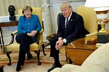 President Trump Holds Press Conference With German Chancellor Angela ...