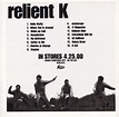 Relient K – Relient K (2000, CD) - Discogs