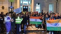 Indians hold candlelight vigil outside Pak High Commission in London ...