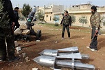Syria: Rebels unveil home-made Volcano cannon and other improvised ...