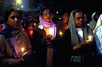 Candlelight vigil against gang rape of a nun in West Bengal