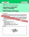 FAR-F5CE-947M50-K214-W Datasheet(PDF) - Fujitsu Component Limited.