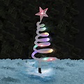 Christmas Xmas Garden Decoration Led Spiral Pathway Finder Tree Stake ...