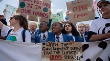 Protesting Climate Change, Young People Take to Streets in a Global ...