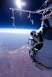 Felix Baumgartner makes supersonic leap from 24 miles up | Human World ...