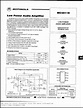 Motorola MC3 Series Datasheets. MC3485, MC3S12C128, MC33289DW/R2 ...