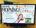 It’s FALL!!!* Time for a new morning slide from my teacher crush ...