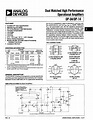 OP-04 Datasheet PDF - Analog Devices