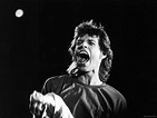 'Rolling Stones Lead Singer Mick Jagger Performing at Live Aid' Premium ...