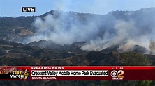 California: 1,000 Evacuated as Santa Clarita fire threatens homes