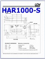 HAR1000-S PDF Datasheet - Current Transducer, HAR1000S
