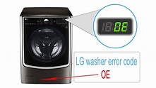 LG washer error code OE (repair) | Washer and dishwasher error codes ...