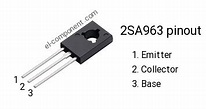 2SA963 pnp transistor complementary npn, replacement, pinout, pin ...