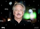 Alan Rickman attending the premiere of Gambit, at the Empire cinema in ...