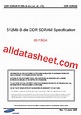K4H510438B-GC/LCC Datasheet(PDF) - Samsung semiconductor