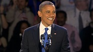 President Obama's Election Night Victory Speech - November 6, 2012 in ...