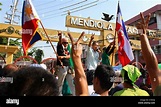Filipino Muslim peace rally Stock Photo - Alamy