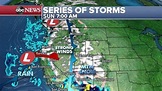 Major storm slams into West Coast with powerful winds, heavy rain and ...