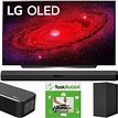 LG OLED55CXPUA 55-inch CX 4K Smart OLED TV with AI ThinQ (2020) Bundle ...