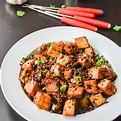 Spicy Garlic Tofu in 10 minutes – Relish The Bite