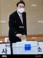 4 March 2022 - Busan, South Korea: Yoon Suk-yeol, presidential ...