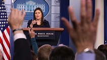 White House reporters make press briefings into performances