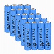 TrustFire 20PCS AAA 10440 600mAh 3.7V Rechargeable Li ion Battery Blue ...