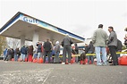 Long lines, rising tempers seen at NE gas stations | MPR News