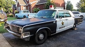 Vintage Police Car with LOUD Exhaust! - YouTube