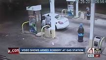 Video shows armed robbery at gas station - KSHB.com 41 Action News