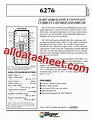 A6276ELW Datasheet(PDF) - Allegro MicroSystems