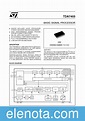 TDA7403 Datasheet PDF (228 KB) STMicroelectronics | Pobierz z Elenota.pl