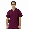 WonderWink W123 Polo Collar Scrub Top for Men with Performance Panels ...