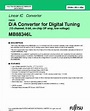 MB88346B_05 datasheet - D/A Converter for Digital Tuning (12-channel, 8 ...