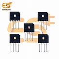 Buy Single phase 15A 800V Glass passivated bridge rectifier pack of 5pcs