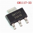 GM1117 33 1117 3.3 SOT 223 integrated circuit|integrated circuit ...