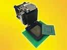 Socket for 1mm pitch BGA socket operates at bandwidths up to 27 GHz ...