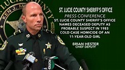 Press Conference | St. Lucie County Sheriff's Office was live. | By St ...