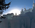 Sunset at the Ice Castles in Steamboat, Colorado | Ice castles, Sunrise ...